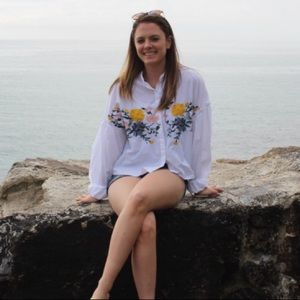 Embroidered Long Sleeve Shirt